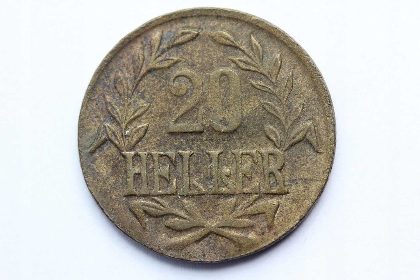 20 HELLER NIEMIECKA AFRYKA WSCHODNIA 1916 T Nr.2