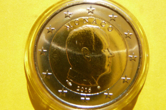 2 EURO MONACO 2016 KSIĄŻĘ ALBERT BU RZADKA 1555SZT