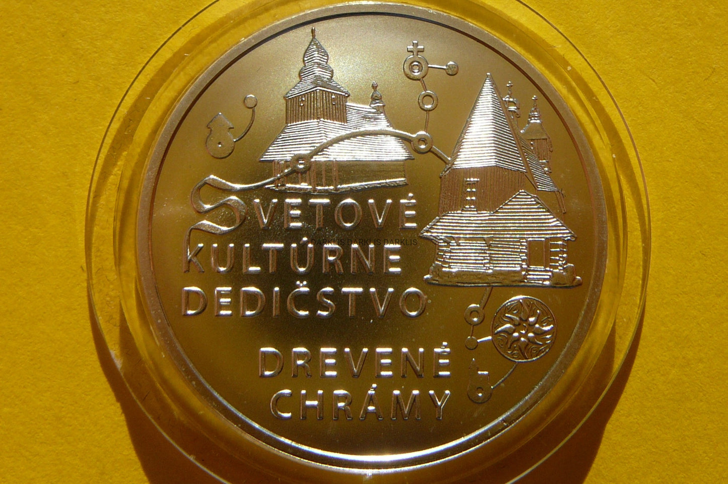 10 EURO SŁOWACJA 2010 DREWNIANY KOŚCIÓŁ KARPATY Ag