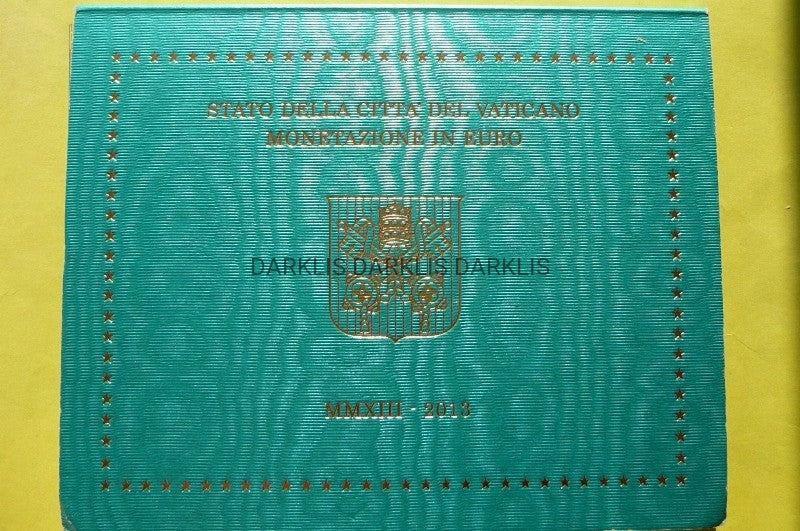 KMS EURO-WATYKAN 2013-PAPIEŻ BENEDYKT XVI-MENNICZE