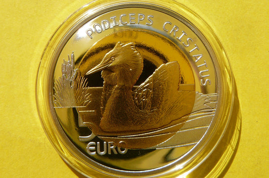 5 EURO LUKSEMBURG 2019 PERKOZ DWUCZUBY RZADKA Ag