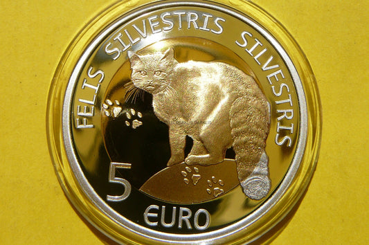 5 EURO LUKSEMBURG 2015 ŻBIK EUROPEJSKI RZADKA Ag