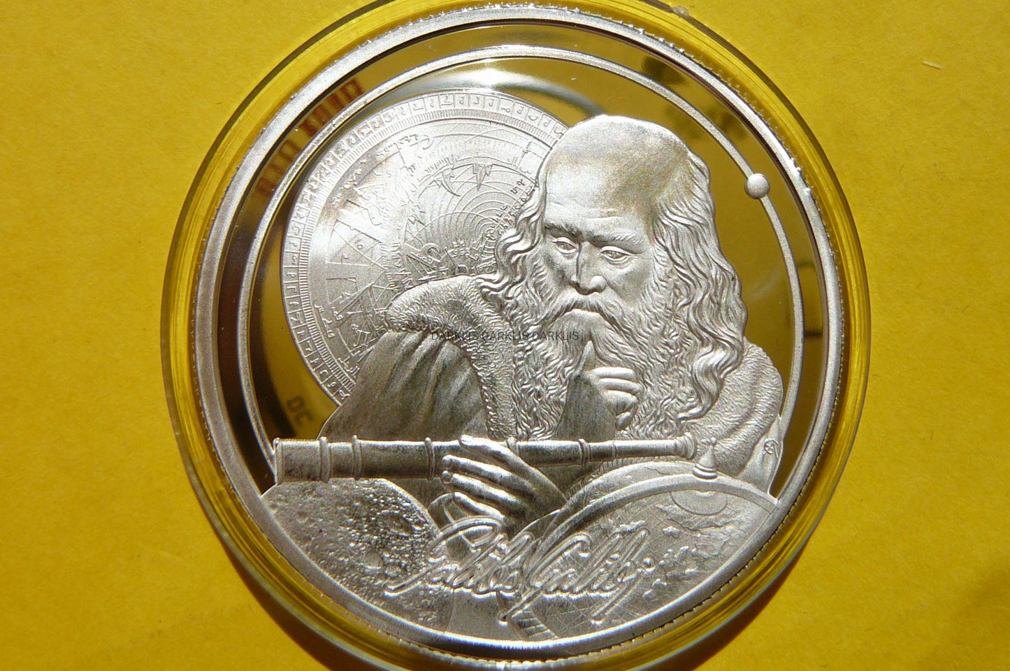 5$ NIUE 2021 GALILEUSZ SREBRO 999 UNCJA PROOF!!!
