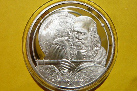 5$ NIUE 2021 GALILEUSZ SREBRO 999 UNCJA PROOF!!!
