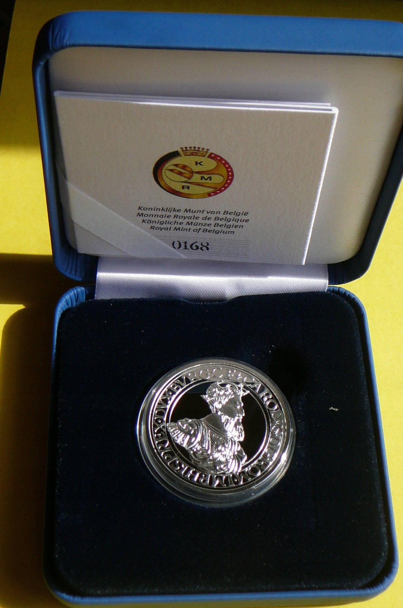 10 EURO BELGIA 2021 FLOREN KAROL V HABSBURG Ag +CE