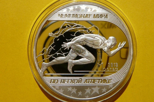 3 RUBLE ROSJA 2013 MISTRZOSTWA ŚWATA LEKKOATLETYKA