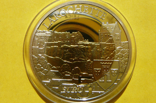 5 EURO LUKSEMBURG 2014 ZAMEK LAROCHETTE RZADKA Ag