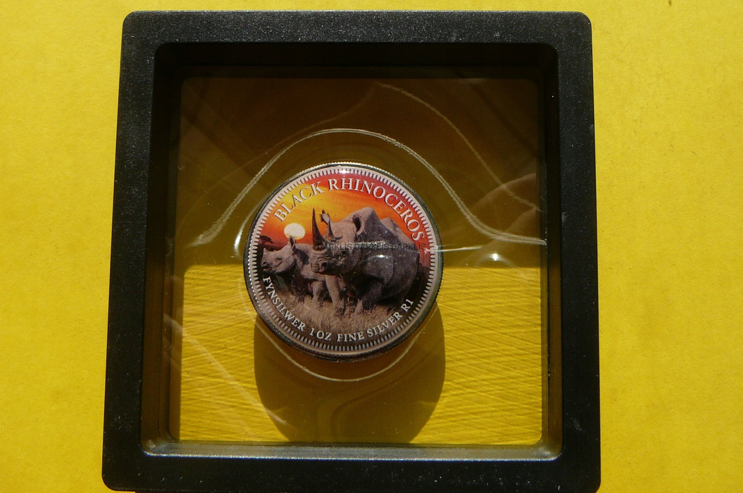 KRUGERRAND RPA 2019 CZARNY NOSOROŻEC SREBRO 999 Oz