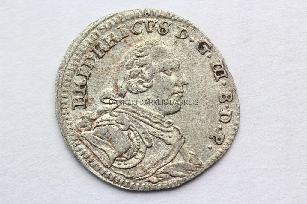 KREUZER BRANDENBURGIA 1753 FRYDERYK II SUPER STAN