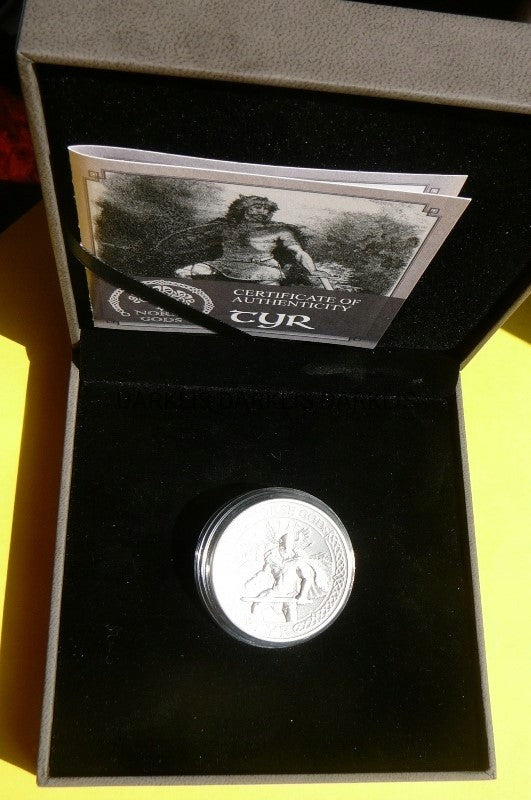 10$ COOK 2016 TYR NORDYCCY BOGOWIE Ag 2Oz RZADKA