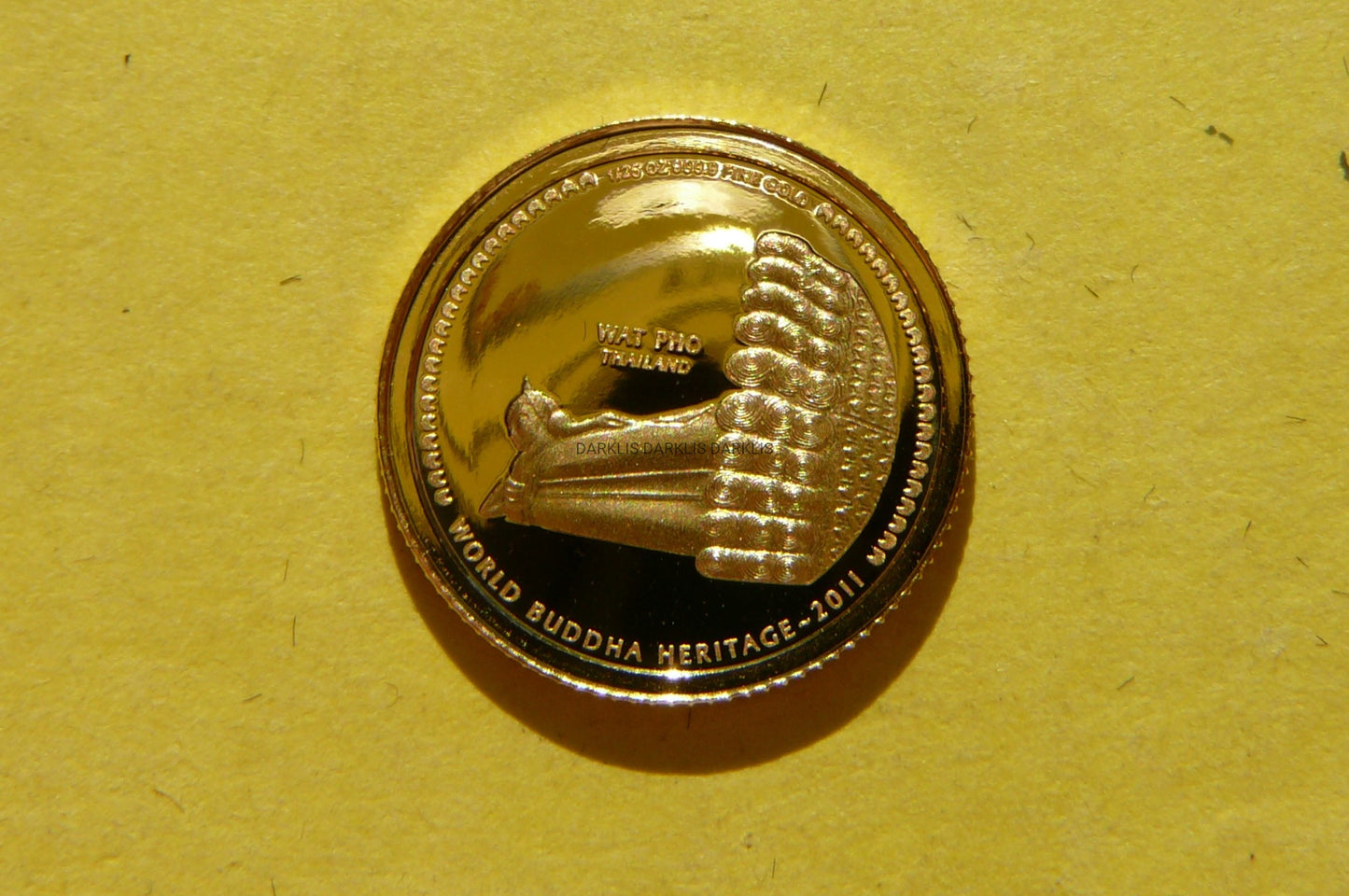 200 NGULT BHUTANU 2011 ŚWIĄTYNIA WAT PHO ZŁOTO