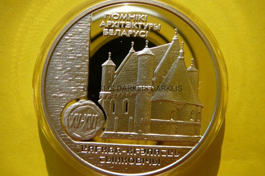 20 RUBLI BIAŁORUŚ 2000-CERKIEW SYNKOVICHI -Ag 925