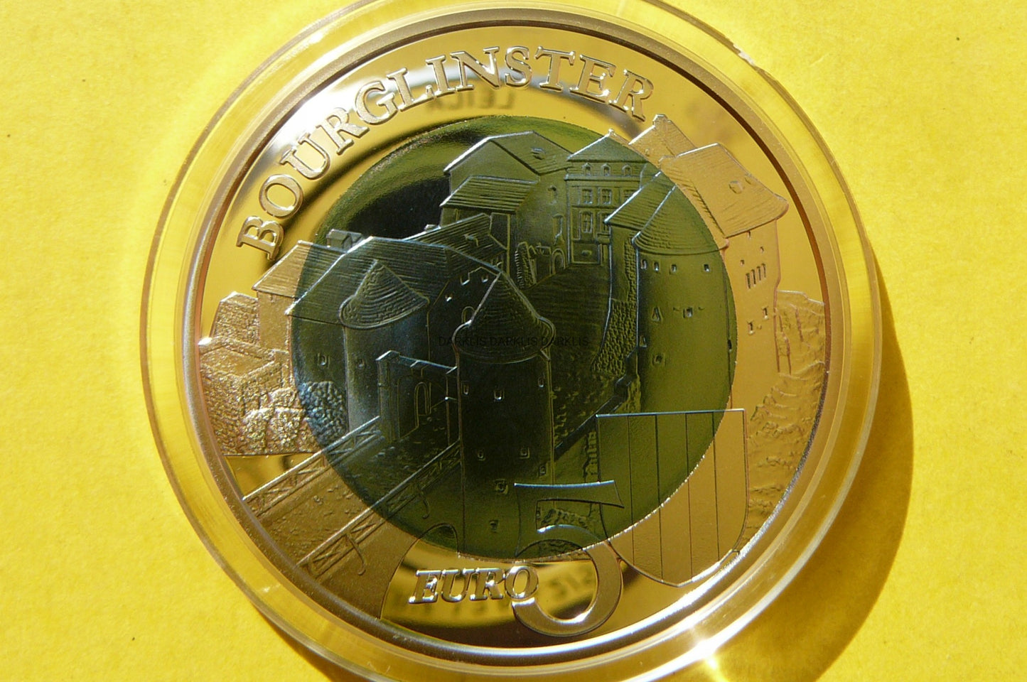 5 EURO LUKSEMBURG 2019 ZAMEK BOURGLINSTER RZADKA+C