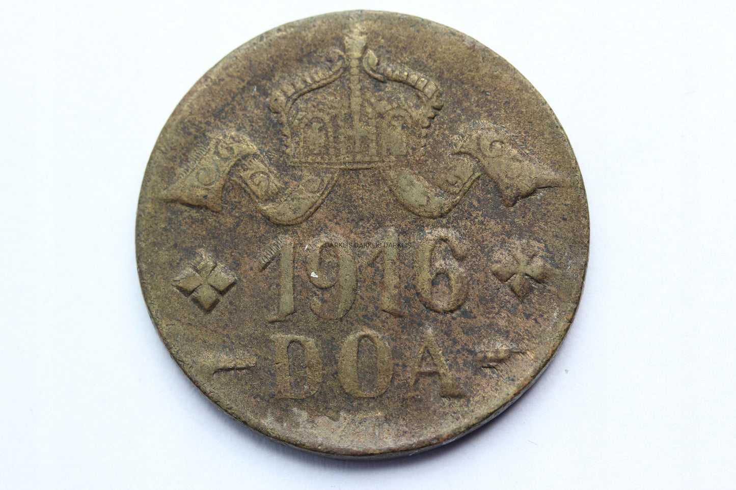 20 HELLER NIEMIECKA AFRYKA WSCHODNIA 1916 T Nr.2