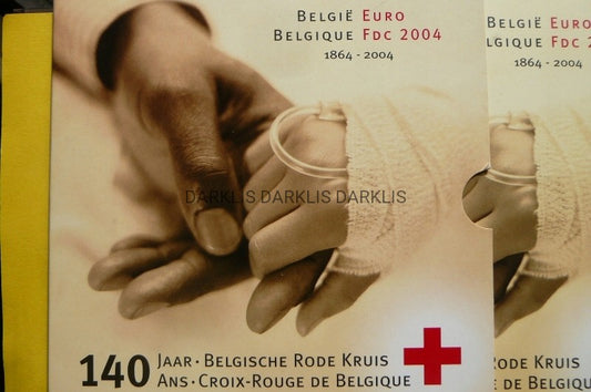 EURO BELGIA 2004 CZERWONY KRZYŻ JEAN HENRY DUNANT