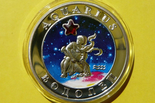 100 DRAM ARMENIA WODNIK ZNAK ZODIAKU SREBRO 925+CE
