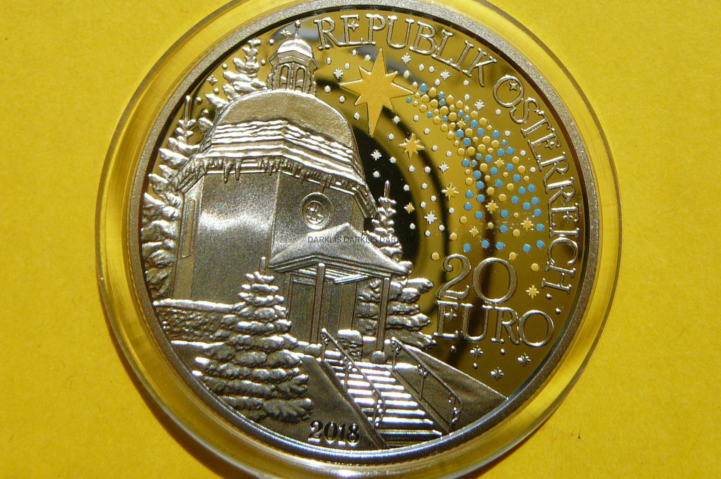 20 EURO AUSTRIA 2018 - 200-LECIE KOLĘDY CICHA NOC