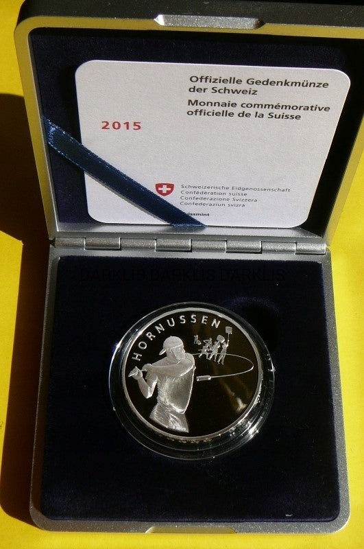 20FR SZWAJCARIA 2015 RODZIMY SPORT HORNUSSEN PROOF