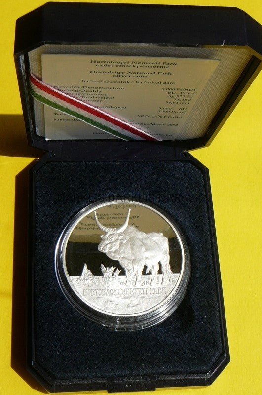3000 FORINT WĘGRY 2002 BAWÓŁ PARK HORTOBAGYI PROOF