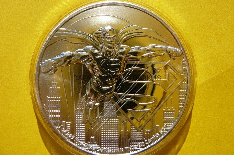 2$ NIUE 2021 SUPERMAN DC COMICS SREBRO 999 UNCJA