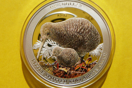1$ NOWA ZELANDIA 2022 KIWI SREBRO 999 Oz PP LIMIT
