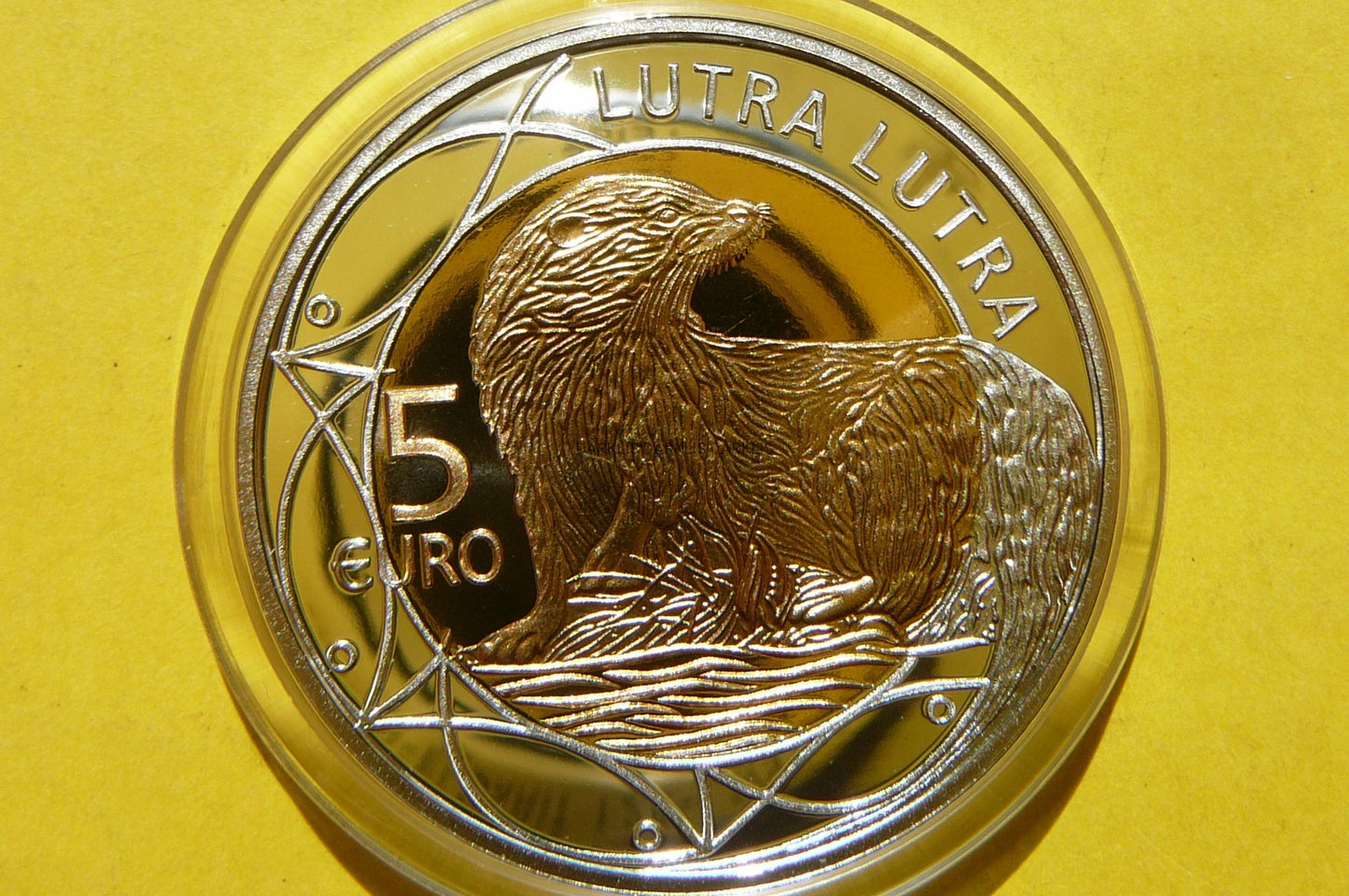 5 EURO LUKSEMBURG 2011 WYDRA EUROPEJSKA RZADKA Ag