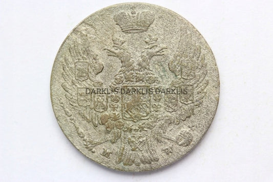10 GROSZY KRÓLESTWO KONGRESOWE 1840 MIKOŁAJ I .01