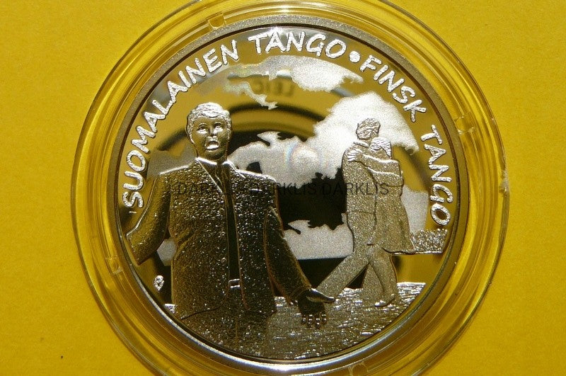 10 EURO FINLANDIA 2017 TANIEC FIŃSKIE TANGO PROOF