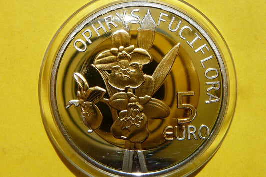5 EURO LUKSEMBURG 2012 OPHRYS FUCIFLORA RZADKA+CE