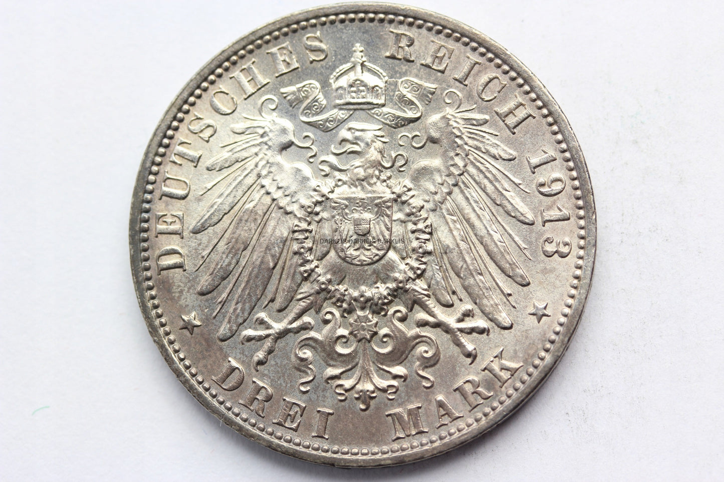 3 MARKI KAISERREICH SAKSONIA 1913 LIPSK POMNIK Nr3