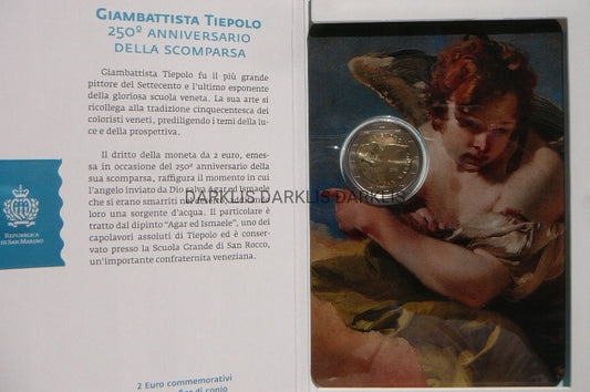 2 EURO SAN MARINO 2020 GIOVANNI BATISTTA TIPELO