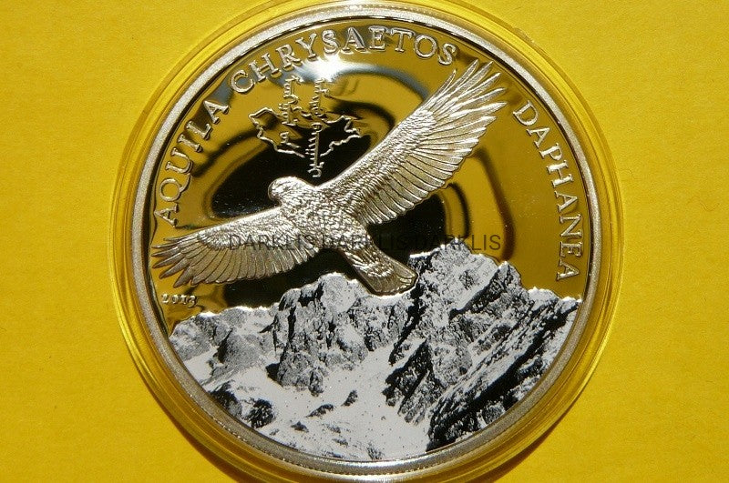 500 TUGRIK MONGOLIA 2013 ORZEŁ PRZEDNI SREBRO 925