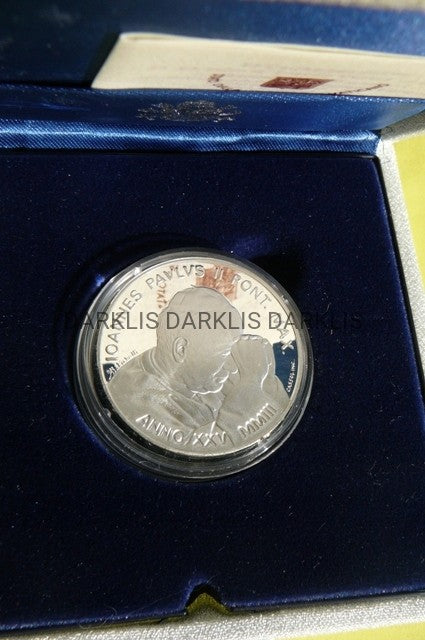 10 EURO WATYKAN 2003 PAPIEŻ JAN PAWEŁ PONTYFIKAT