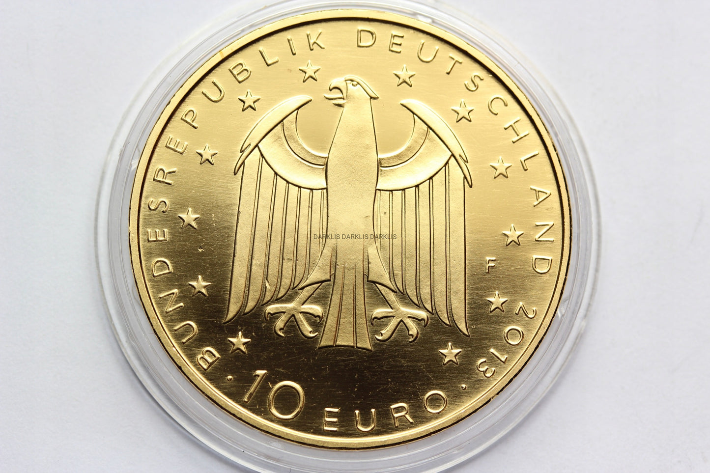 *10 EURO NIEMCY 2013 - GEORG BUCHNER - 24K ZŁOTO