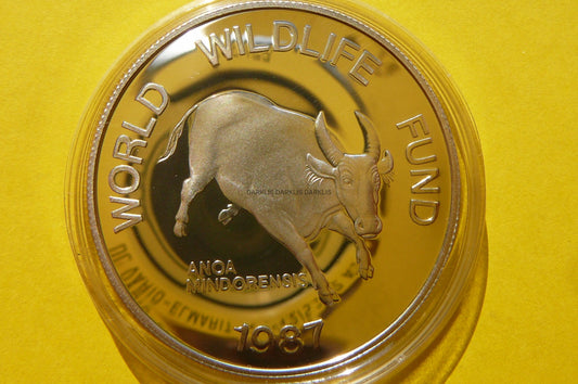 200 PISO FILIPINY 1987 WÓŁ MANDORSKI SREBRO 925