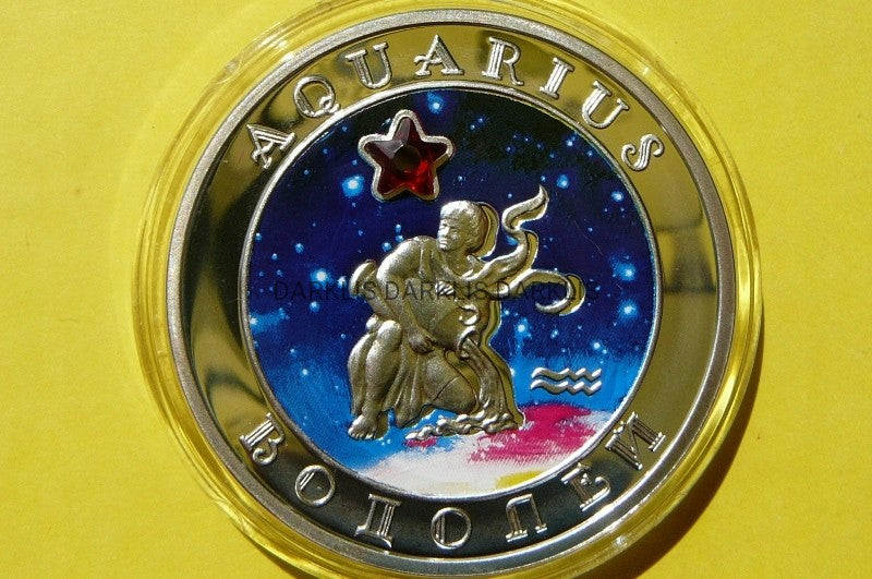 100 DRAM ARMENIA WODNIK ZNAK ZODIAKU SREBRO 925+CE