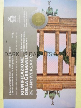 2 EURO SAN MARINO 2015 ZJEDNOCZENIE NIEMIE darklis