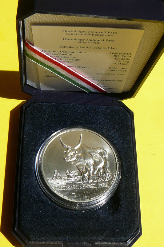 3000 FORINT WĘGRY 2002 BAWÓŁ PARK HORTOBAGYI Ag Oz