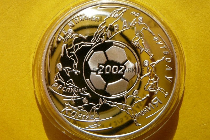 3 RUBLE ROSJA 2002 MUNDIAL PIŁKA NOŻA KOREA JAPONI