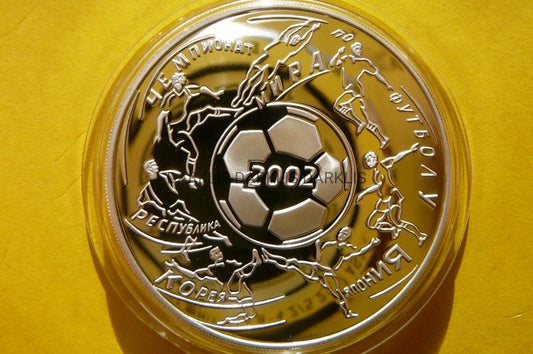 3 RUBLE ROSJA 2002 MUNDIAL PIŁKA NOŻA KOREA JAPONI
