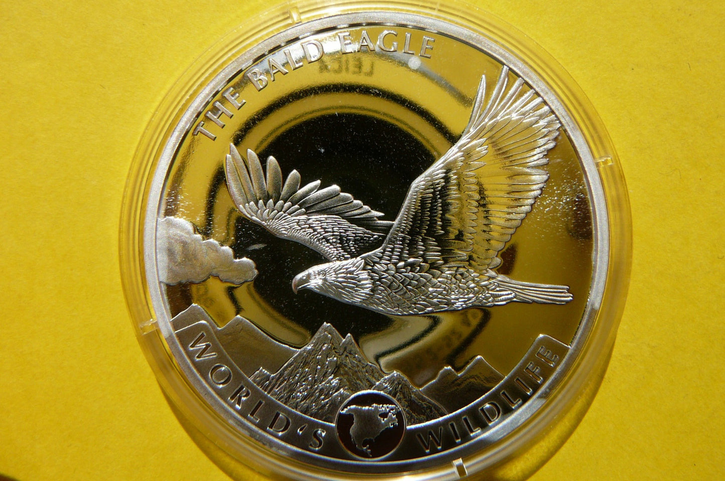 20FR KONGO 2021 ORZEŁ BIELIK AMERYKAŃSKI Ag 999 Oz