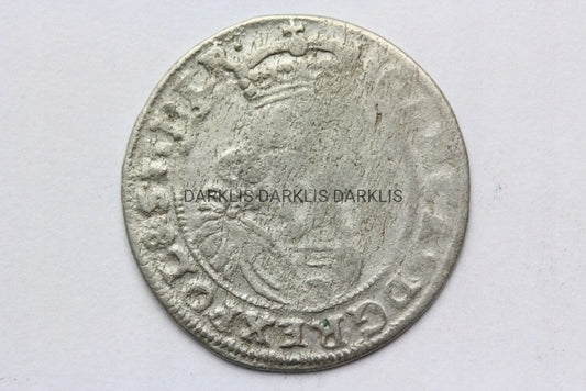 SZÓSTAK POLSKA 1666 AT - JAN II KAZIMIERZ- ST. 3+