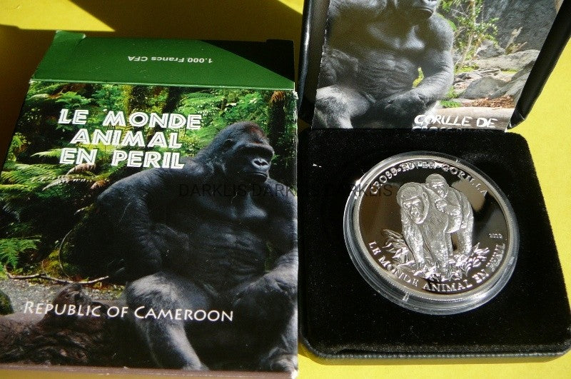 1000 FR KAMERUN 2010 GORYL CROSS RIVER Ag 999 Oz