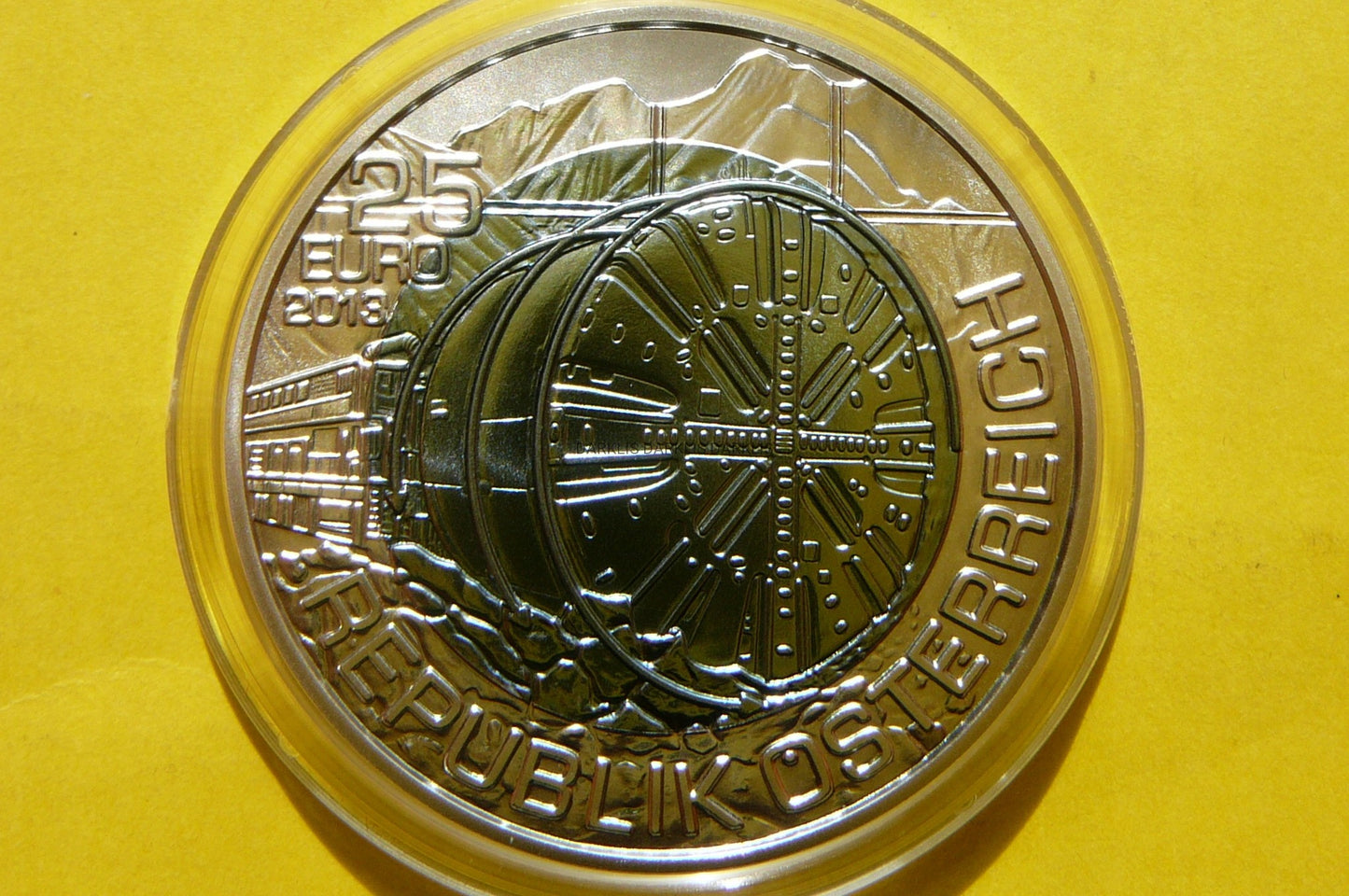 25 EURO AUSTRIA 2013 - BUDOWA TUNELU SREBRO + NIOB