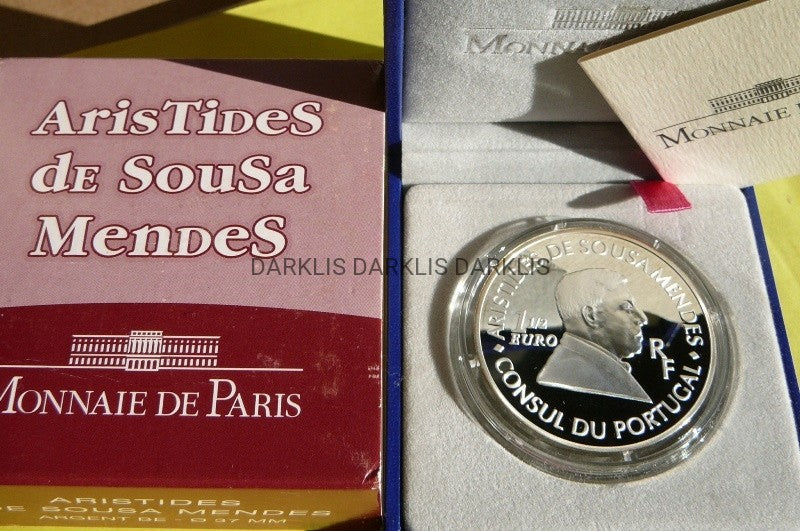1,5 EURO FRANCJA KONSUL PORTUGALII SOUSA MENDES Ag