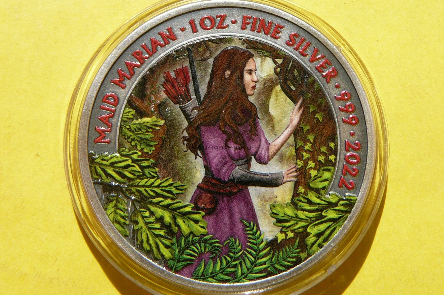 2 FUNTY BRYTANIA 2022 LADY MARION Ag 999 Oz ROBIN