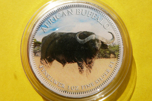 KRUGERRAND RPA 2021 BAWÓŁ AFRYKAŃSKI SREBRO 999 Oz