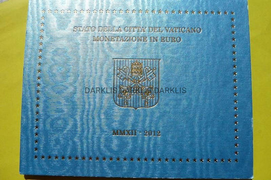 KMS EURO WATYKAN 2012 PAPIEŻ BENEDYKT XVI darklis
