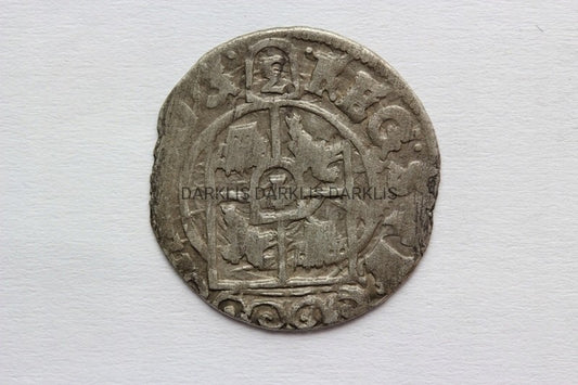 PÓŁTORAK ELBLĄG POLSKA 1635 GUSTAW II ADOLF ST.3+