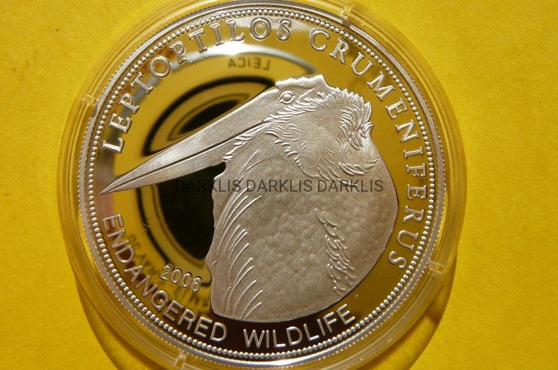 500 SIKA GHANA 2006-MARABUT AFRYKAŃSKI -SREBRO 925
